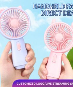 Usb Portable Mini Fan Rechargeable Fan Handheld Fan - Image 3