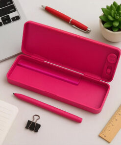 Kids Digital Drawing Board Pencil Case With Multiple Color Pens, Erase Button, And Storage Case - New - Image 5