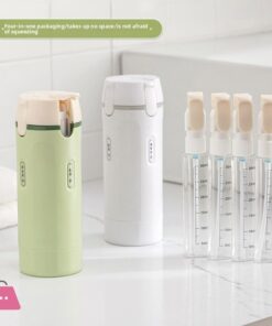 4 in 1 Travel Dispenser Bottle Leak Proof Travel Pump Bottles