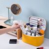 Makeup Bag Large Cosmetic Bags For Women Girls Cute Travel Zipper Pouch Toiletry Organizer 1 Makeup Bag Large Cosmetic Bags For Women Girls Cute Travel Zipper Pouch Toiletry Organizer