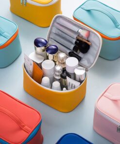 Makeup Bag Large Cosmetic Bags For Women Girls Cute Travel Zipper Pouch Toiletry Organizer 21 Makeup Bag Large Cosmetic Bags For Women Girls Cute Travel Zipper Pouch Toiletry Organizer - Image 9