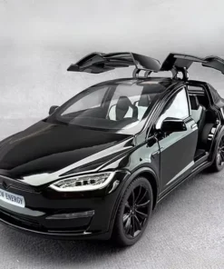 1:24 Model X SUV Alloy Car Model Diecasts Metal Car Model Simulation Sound and Light Toy Car