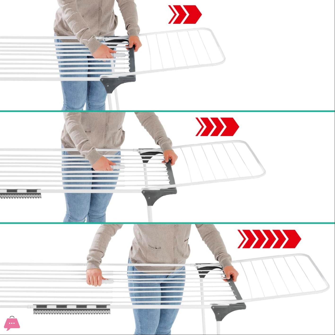 danny-home-xxl-telescopic-clothes-drying-stnad-extendable-up-to-260-cm--with-wheels