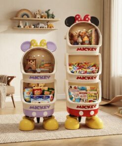 Disney Mickey Mouse Multipurpose Standing Storage Organizer Cabinet