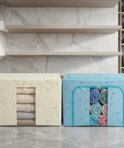 Foldable Clothes Storage Box 100- Litre Capacity