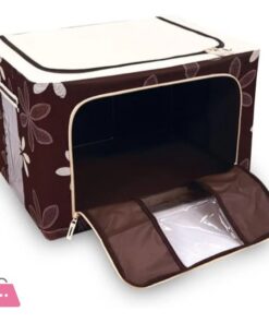 Foldable Clothes Storage Box 55- Litre Capacity