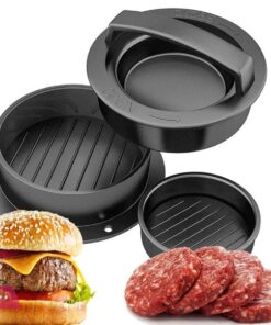 Hamburger Meat Press Maker Round Shape Non-Stick Stuffed Burger Patties ABS Beef Press Mould