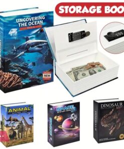 Book Box Money Bank For Kids Financial Education