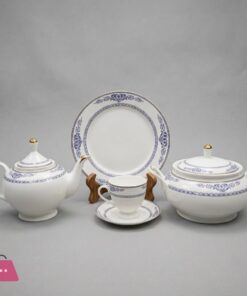 GREEN CROCKERY 61 Pcs Dinner Set For 8 Persons