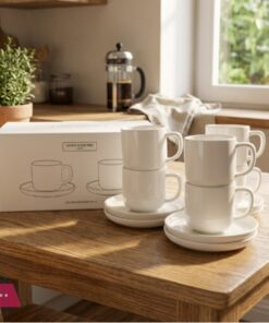 Danny Home Cappuccino Cup &Amp; Saucer 12Pcs - 100Ml