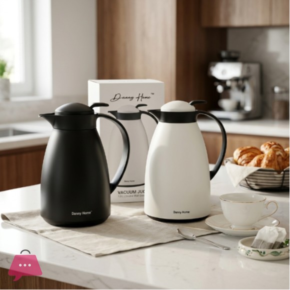 Danny Home Double Wall Glass Vacuum Thermos 3 Danny Home Double Wall Glass Vacuum Thermos
