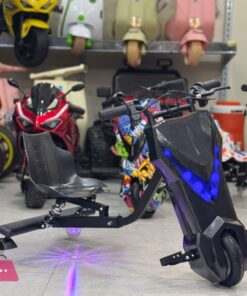Drifter Bike 3 Wheel Kids Electric Drifting Trike Scooter - 36V High-Speed 360-Degree Drift Car With Bluetooth Double Suspensions