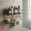 Easy Mount Shower Shampoo Rack Holder