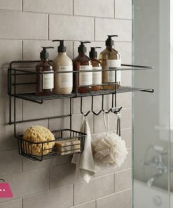 Easy Mount Shower Shampoo Rack Holder