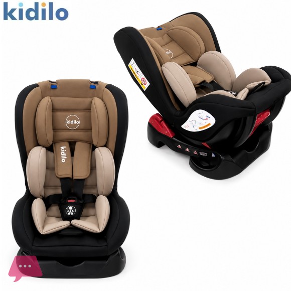 Kidilo 2-Stage Car Seat 0-18 Kg – Portable Infant &Amp; Toddler Car Seat With 5-Point Harness &Amp; Adjustable Recline - Yb101A
