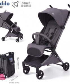Kidilo Cabin Approved Travel Lightweight Ultra Compact Fold Baby Stroller - Fy01