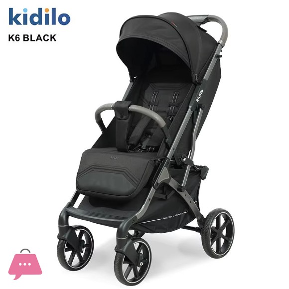 Kidilo K6 Baby Stroller Foldable Lightweight Baby Pram Stroller - K6 7 Kidilo K6 Baby Stroller Foldable Lightweight Baby Pram Stroller - K6 - Image 5