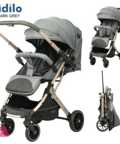 Kidilo Travel Stroller Compact Foldable Baby Stroller – D7