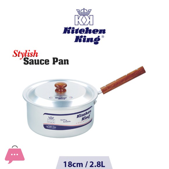 Kitchen King Tempo Stylish Sauce Pan with Lid