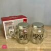 Mason Jars Salt And Pepper Shaker Set Handle Lid 1 Mason Jars Salt And Pepper Shaker Set Handle Lid