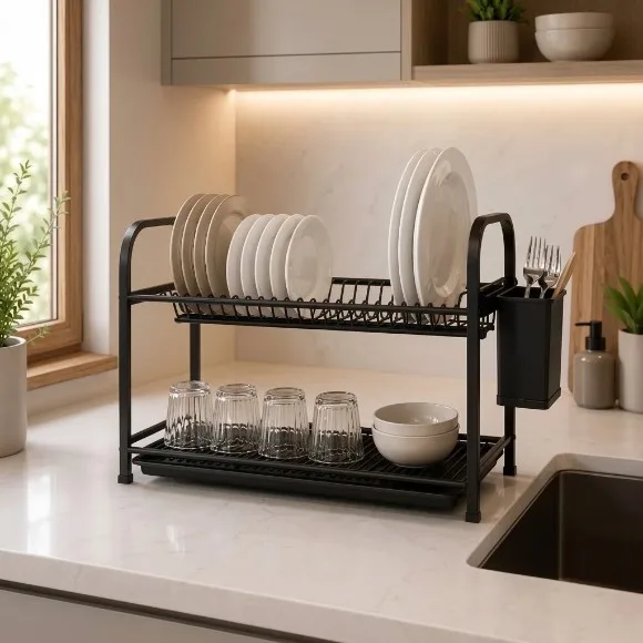 Modern 2-3 Tier Dish Drying Rack