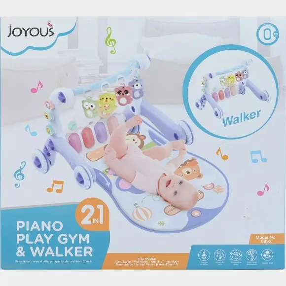 Baby Activity Gym & Push Walker - 9892