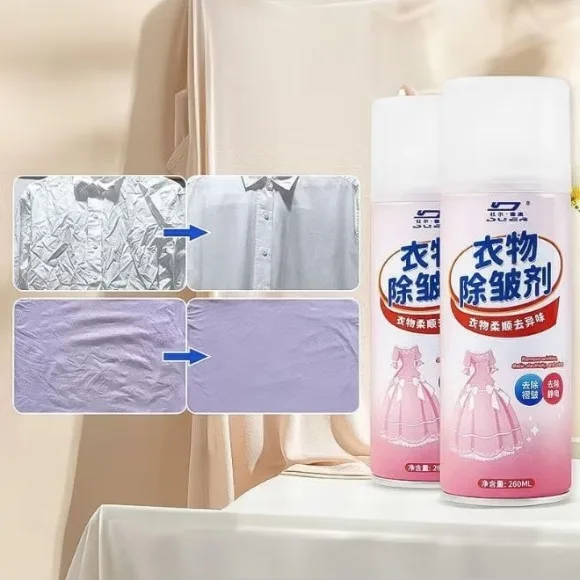 Clothes Wrinkle Remover Spray - 260 Ml