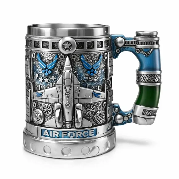 Air Force Military Mug with Exclusive Themed Design Air Plan