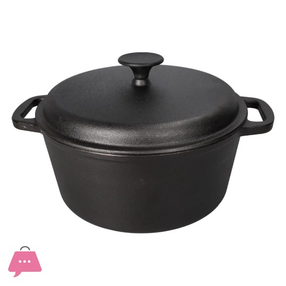 Danny Home Cast Iron Casserole Pot 4.0L thumbnail 2