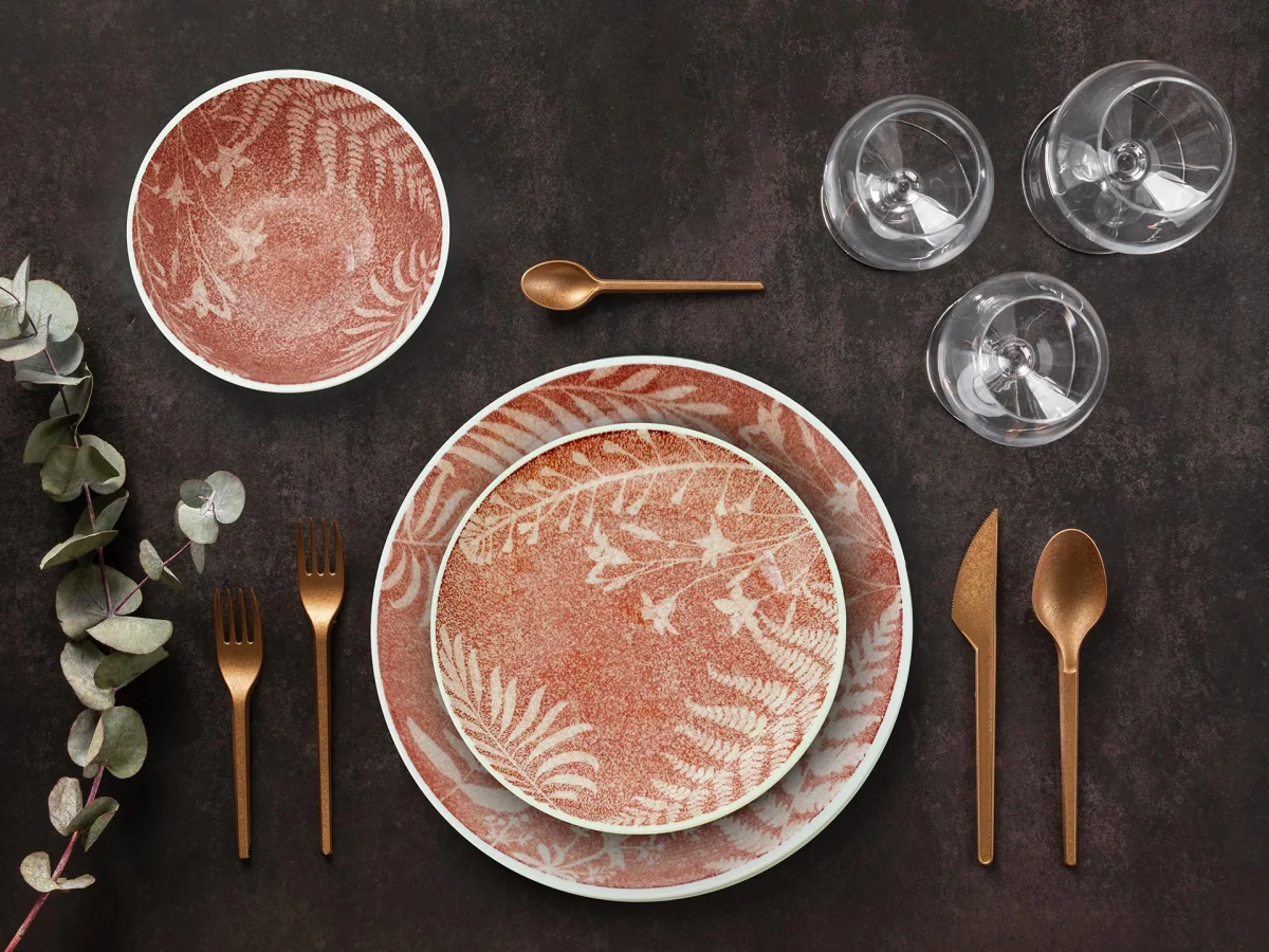 Elegant Set of 24 plates Elegant Set of 24 plates