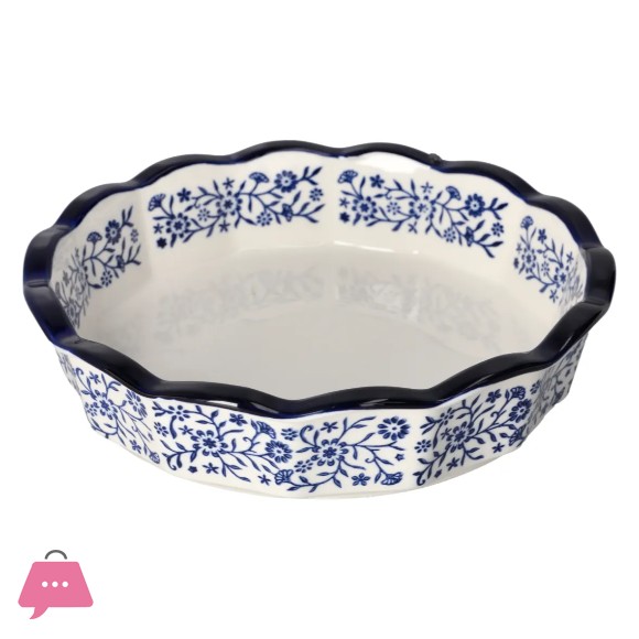 Danny Home Round Porcelain Baking Dish 7 & 10 Inch thumbnail 2