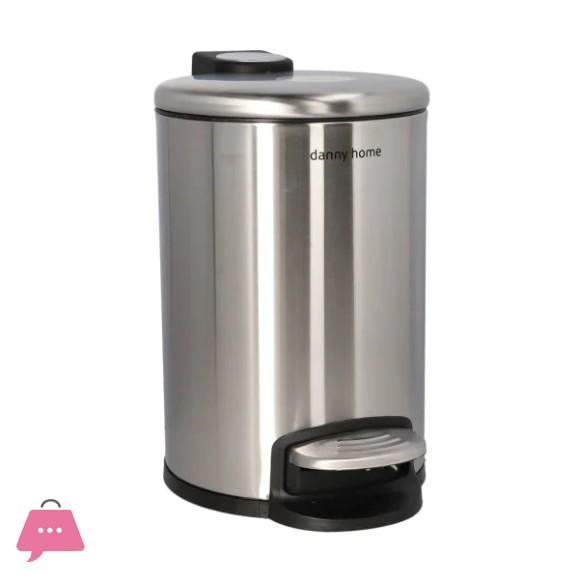 Danny Home Silver Garbage Can 3L