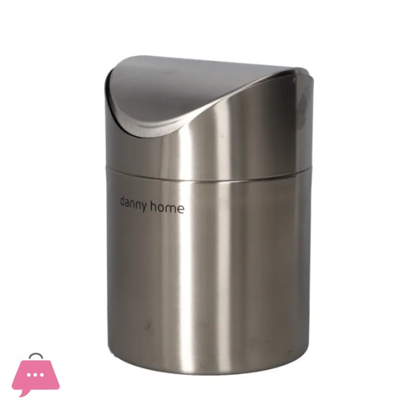 Danny Home Stainless Steel Trash Can 1.5L thumbnail 2