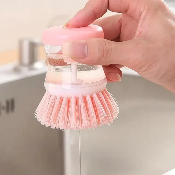 Dish Washing Brush with Dispenser