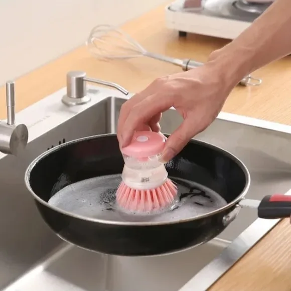 Dish Washing Brush with Dispenser