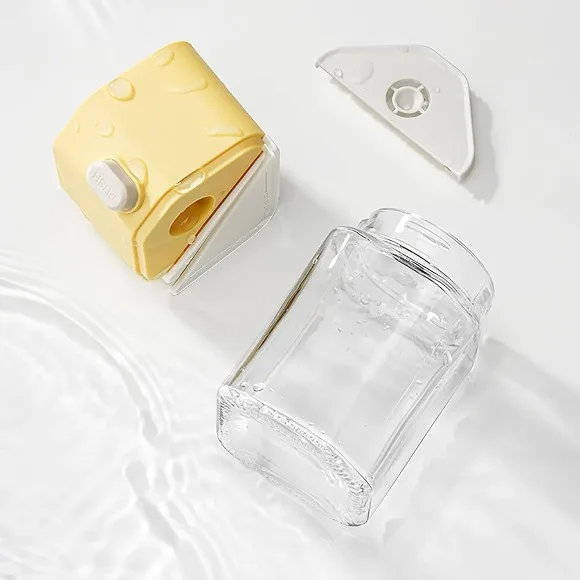 Dual-Purpose Salt Shaker with Measuring & Sprinkle Modes