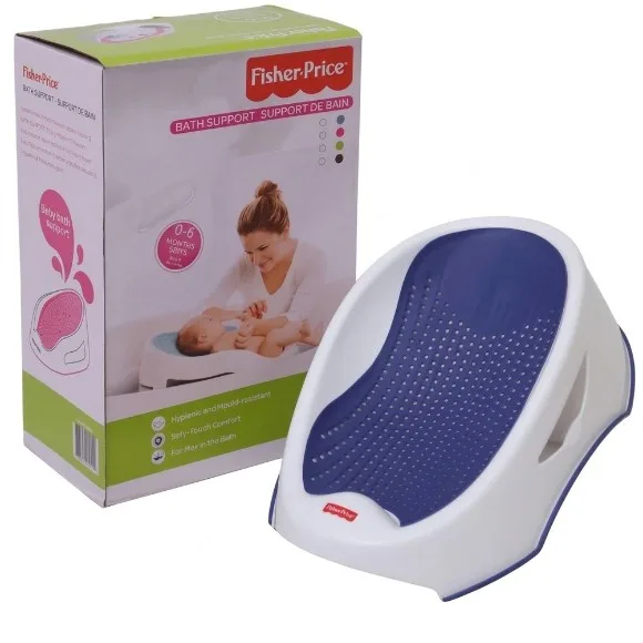 Fisher Price Baby Bath Seat for 0-12 Months, Comfortable Non-Slip Support
