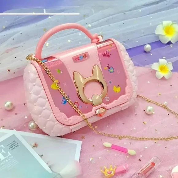 Girls Beauty Makeup Bag Playset M-711 | Kids Makeup Set
