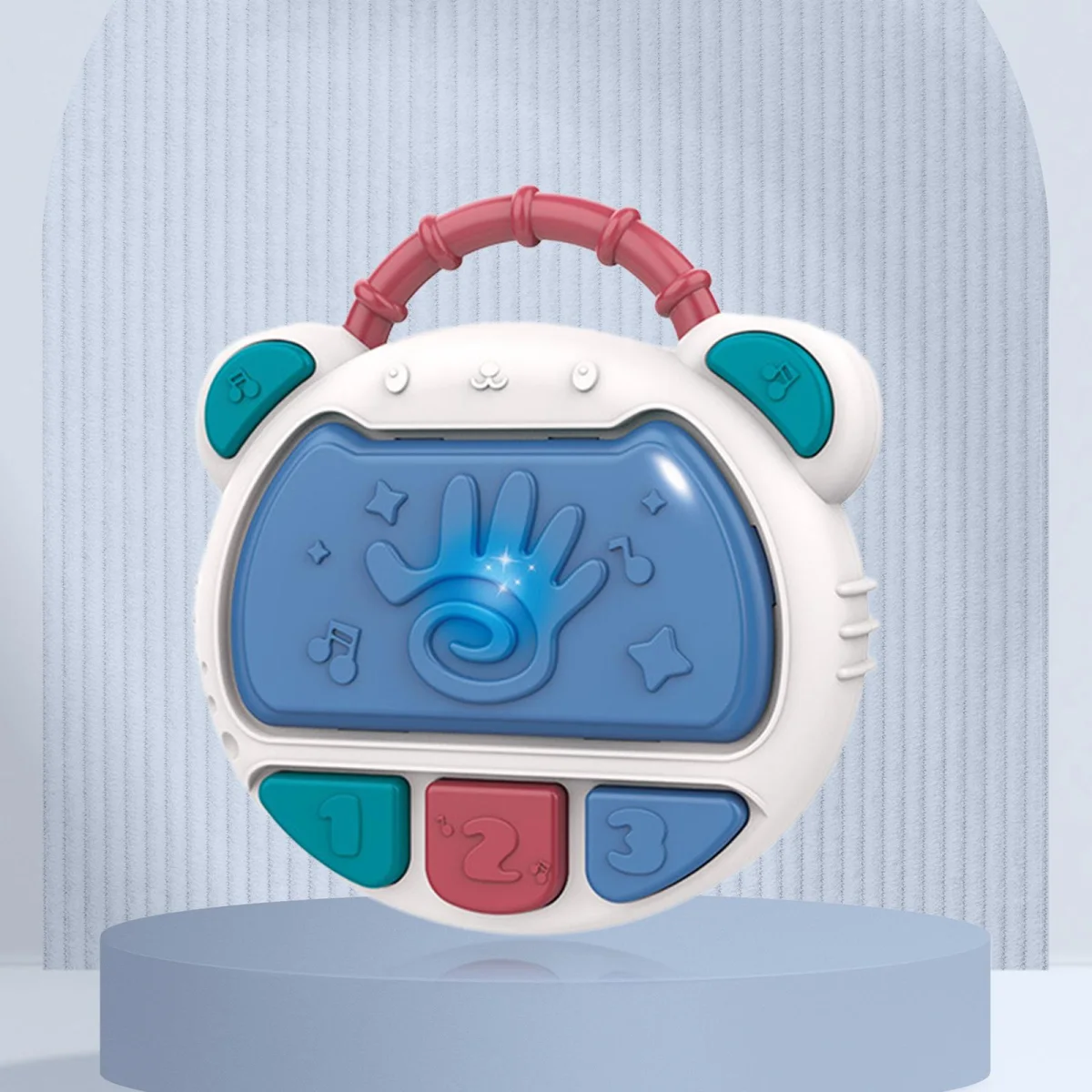 Musical Instrument Game Hand Clapping Drum with Music Light for Baby Girls Musical Instrument Game Hand Clapping Drum with Music Light for Baby Girls