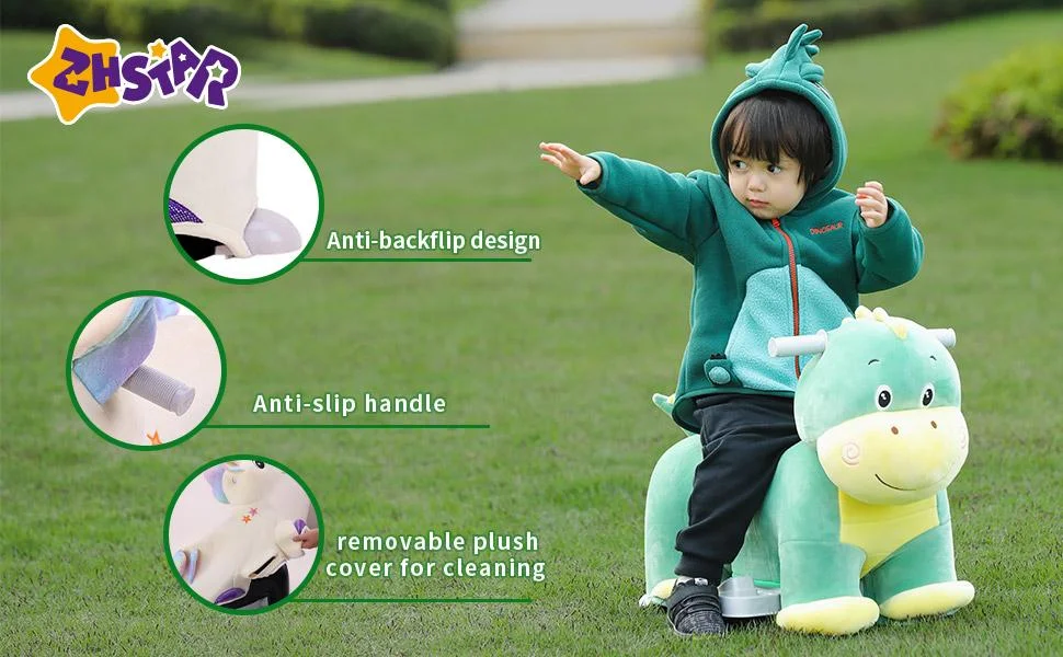 Dinosaur Plush Electric Vehicle