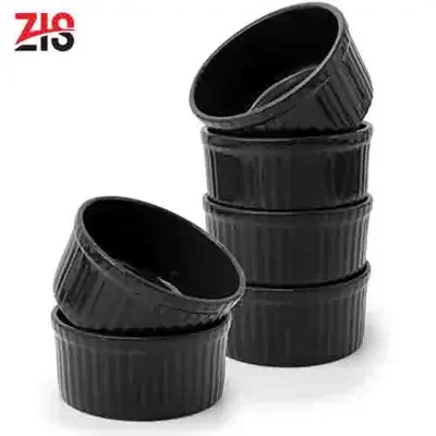 Cup cake melamine baking cup melamine baking tray Melamine Baking Cups for  Custard Dessert Dishes snack baking cup White- 3 Inches- 6 cups: Buy Online  at Best Prices in Pakistan | Daraz.pk