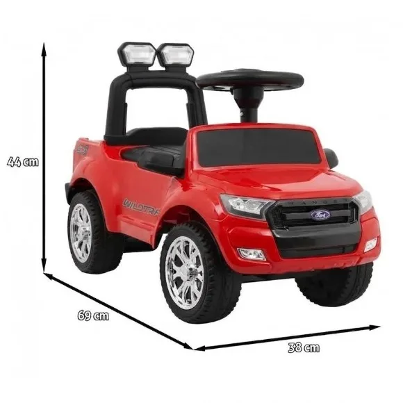Samrtee Licensed Ford Ranger Wildtrak Kids Push Ride-On Car with Music & Horn - LK222