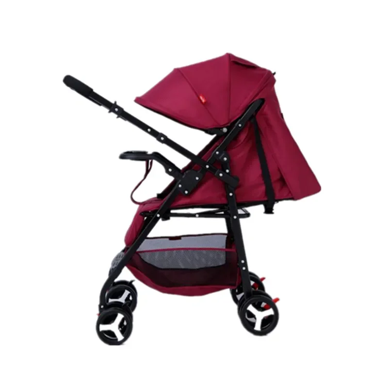Lightweight Portable Kids Trolley Carts High Quality Baby Stroller Aluminum Frame Child Pram