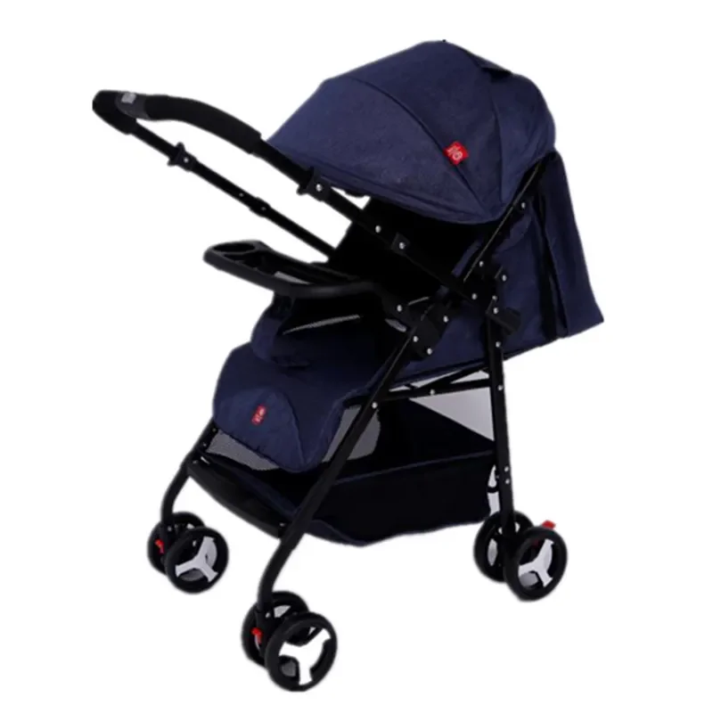 Lightweight Portable Kids Trolley Carts High Quality Baby Stroller Aluminum Frame Child Pram
