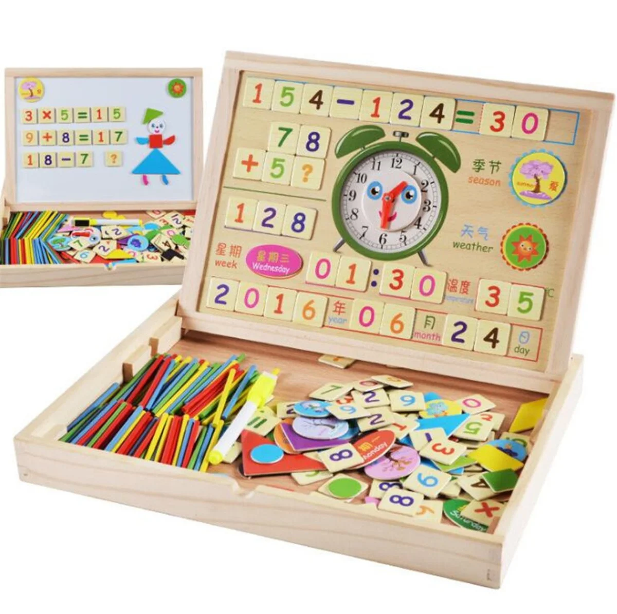 magnetic puzzle arithmetic learning box