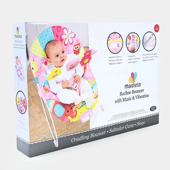 MASTELA Bouncer Music & Vibrating Baby Bouncer - 6888