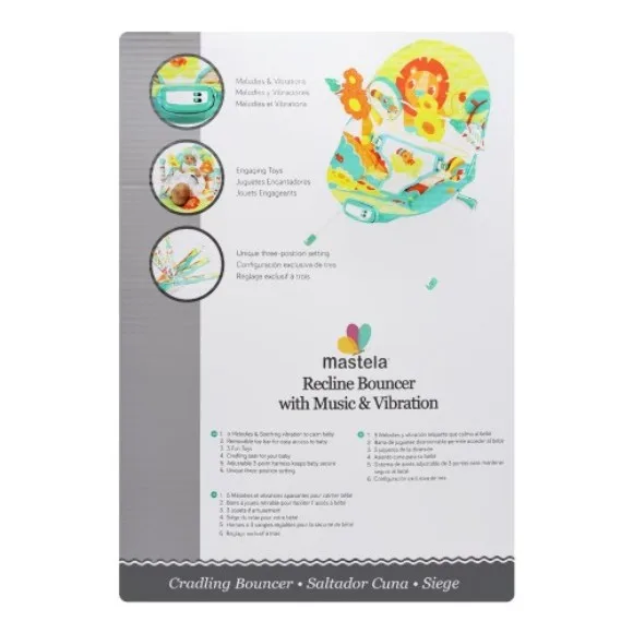 Mastela Soothing Vibrations Bouncer Baby - 6889