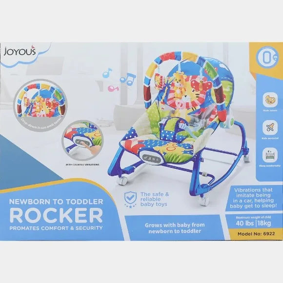 Newborn to Toddler Rocker with Wheels - N-6922