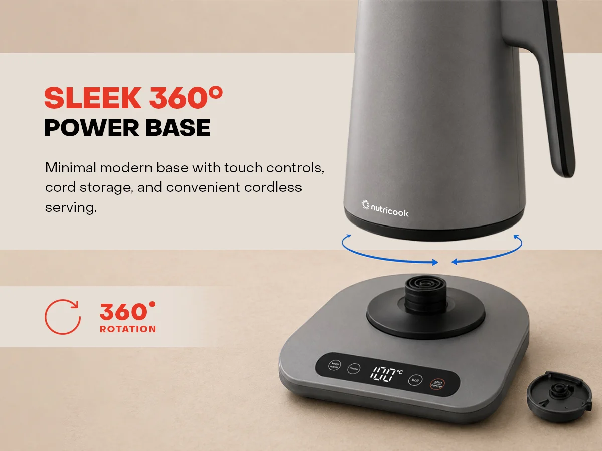 2-in-1 Kettle & Tea Maker