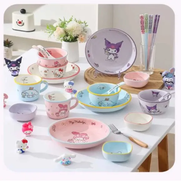 Officially Licensed MY MELODY Sanrio Meal Set Ceramic